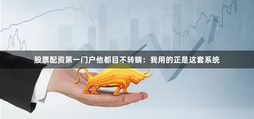 股票配资第一门户他都目不转睛：我用的正是这套系统