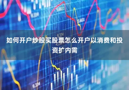 如何开户炒股买股票怎么开户　　以消费和投资扩内需