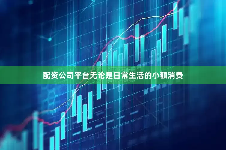 配资公司平台无论是日常生活的小额消费